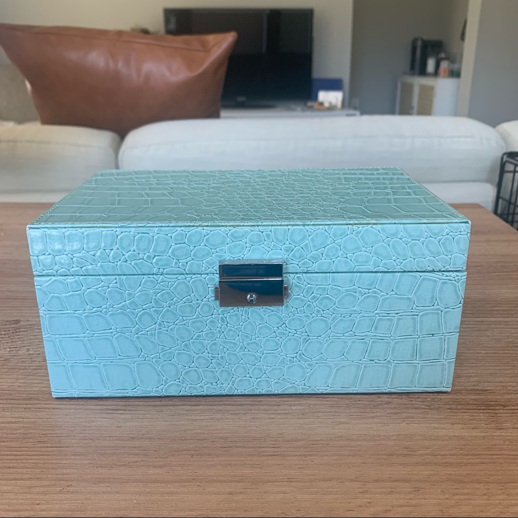 Turquoise Jewelers Box